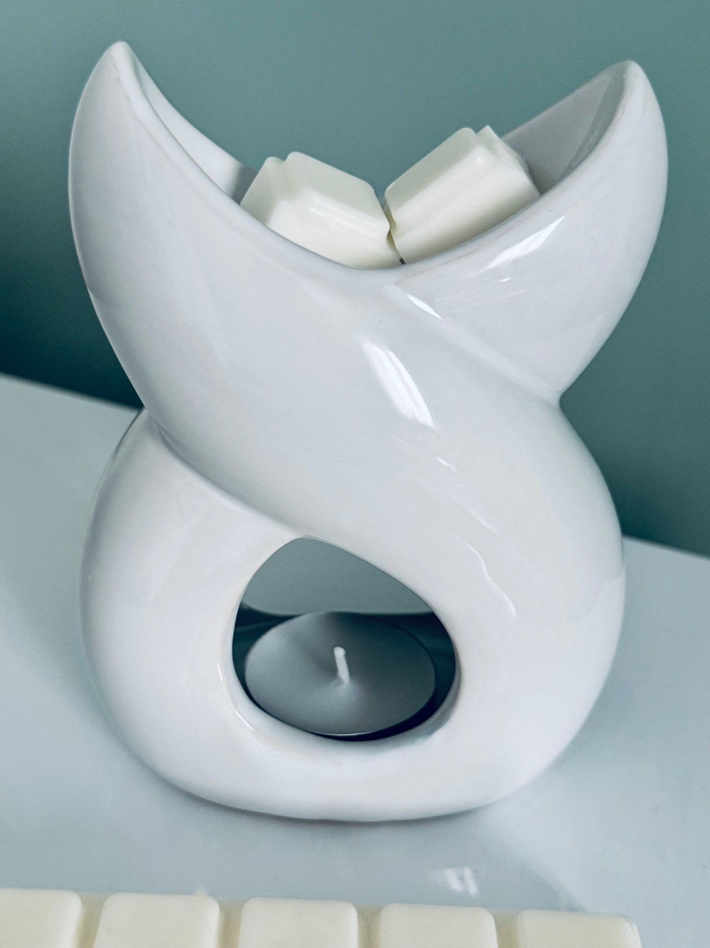 Ceramic wax melter - white