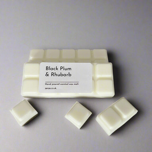 Wax Melt snap bar - Black Plum & Rhubarb