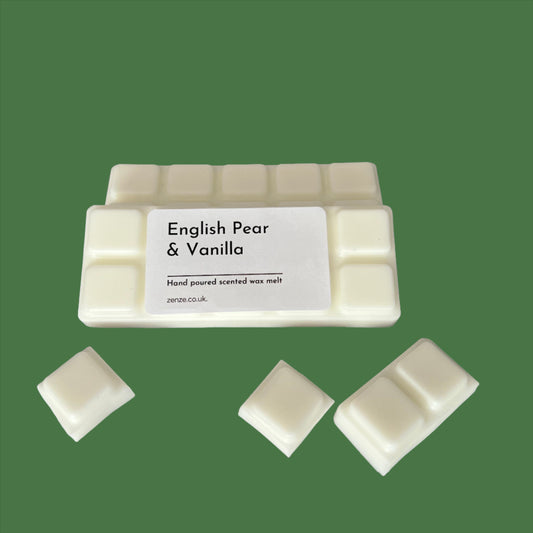 Wax Melt snap bar - English Pear & Vanilla