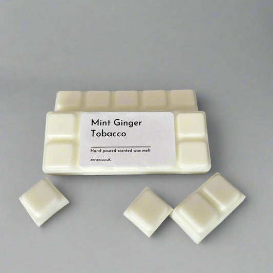 Wax Melt snap bar - Mint Ginger & Tobacco