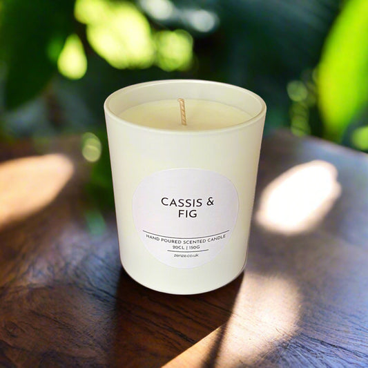 Medium Cassis & Fig cotton wick candle