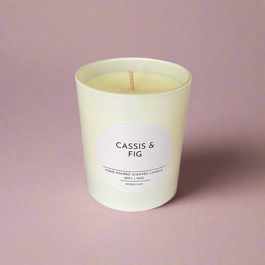 Medium Cassis & Fig cotton wick candle