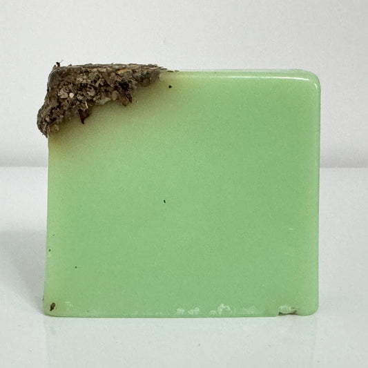 Green tea and olive oil handmade soap