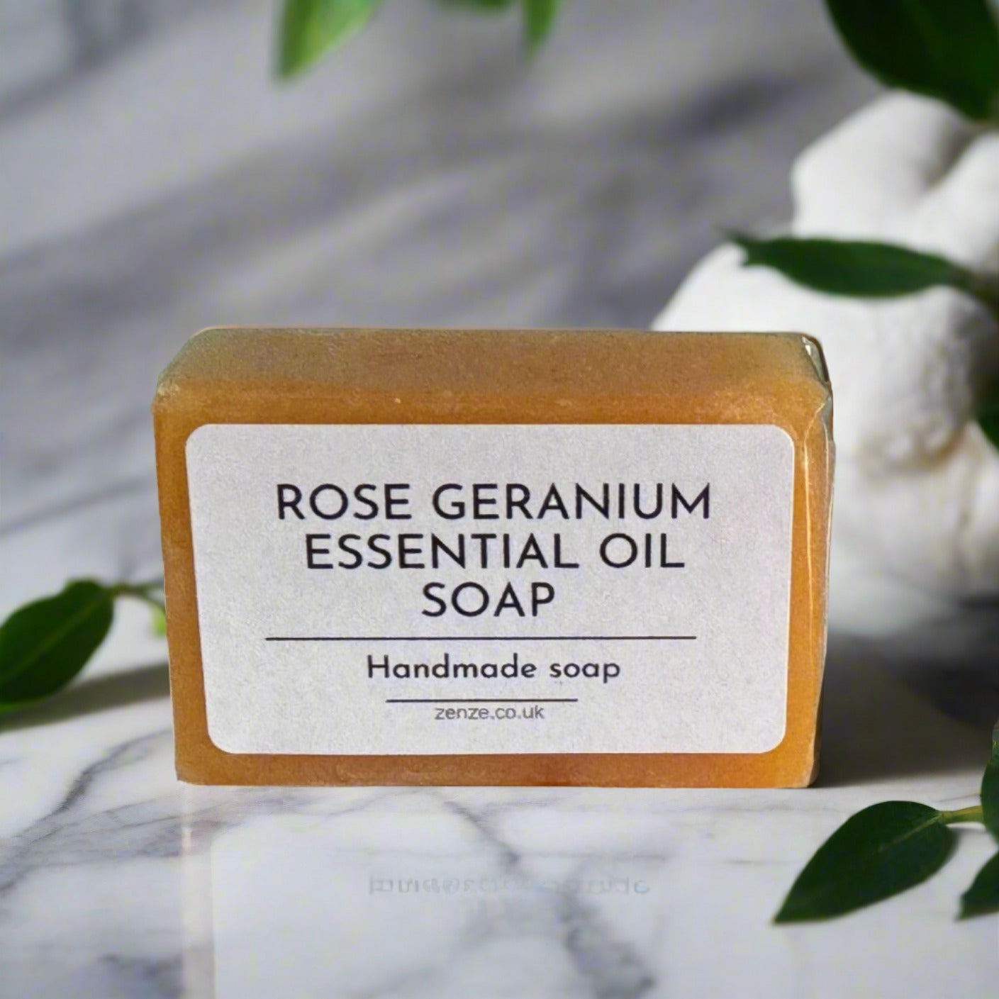 Rose Geranium Essential Oil soap