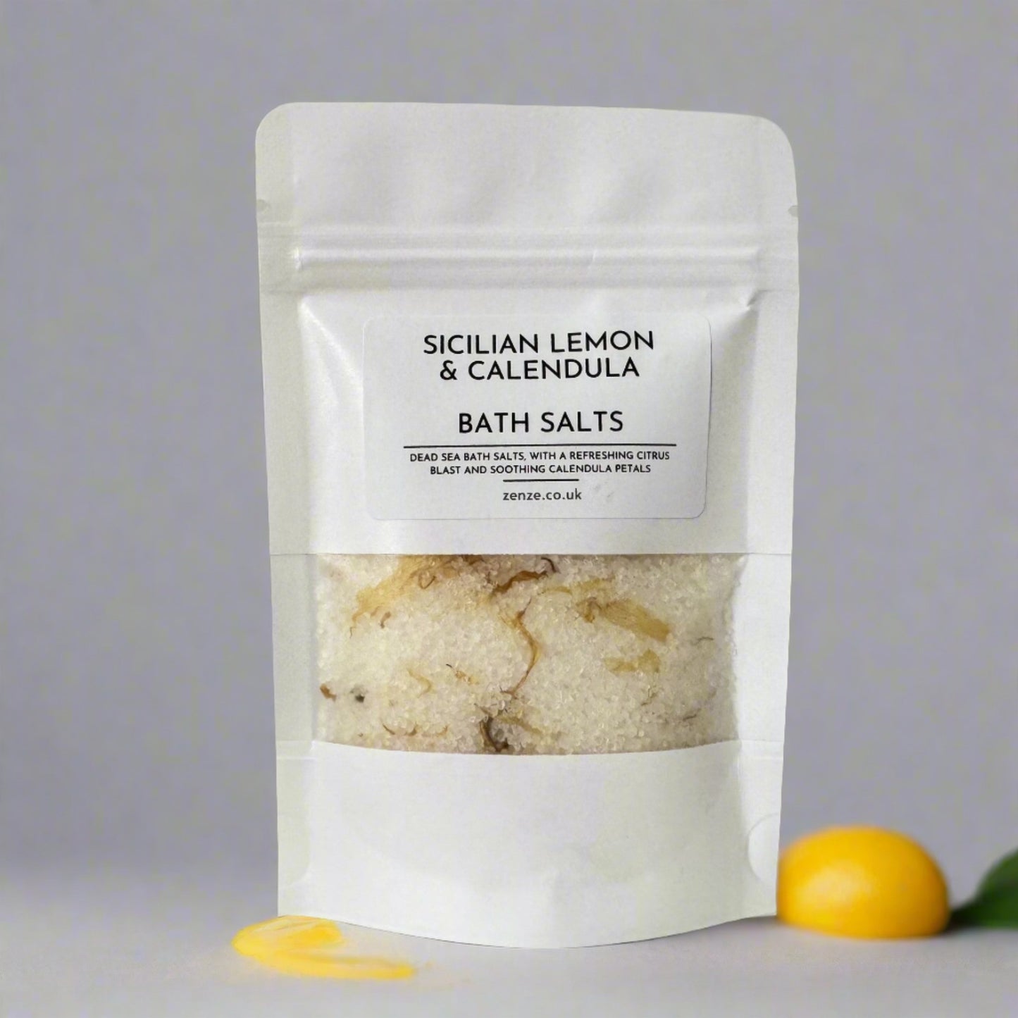 Sicilian Lemon & Calendula Dead Sea Bath Salts