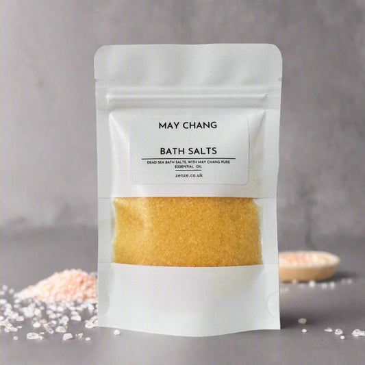 May Chang Pure Essential Oil Dead Sea Bath Salts