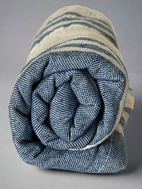 Hamman Spa towel - Ocean Blue