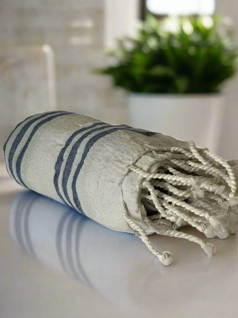 Hamman Spa towel - Ocean Blue